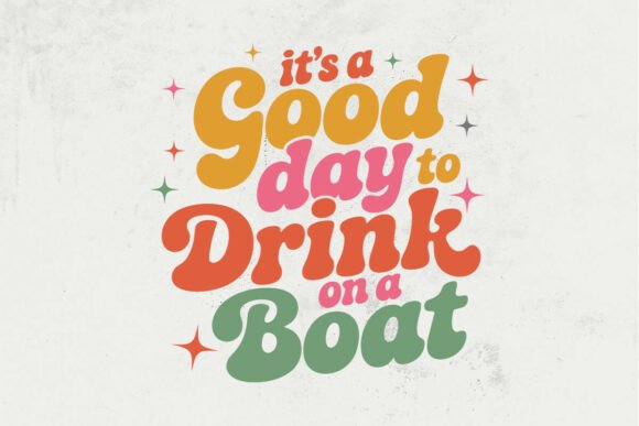 Boat Day Graphic for Crafts and Graphics