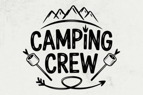 Camping Crew Svg, Adventure Svg for Graphic Design
