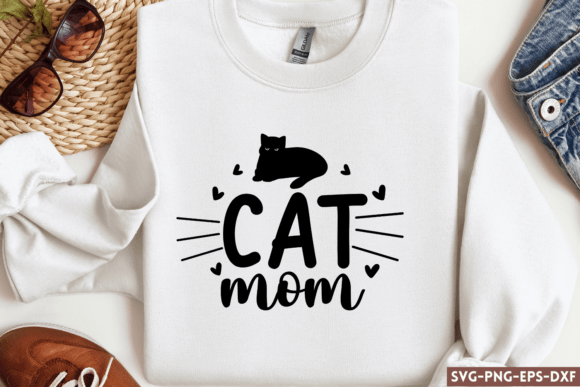 Cat Hair is My Glitter SVG for Graphics and Crafts