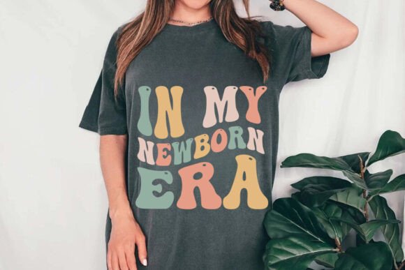 Colorful Newborn Era Graphics for Crafts and Digital Selling
