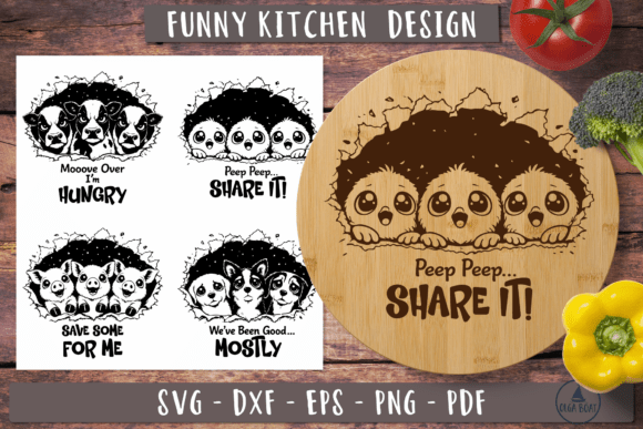 Fun Kitchen SVG for Real Projects