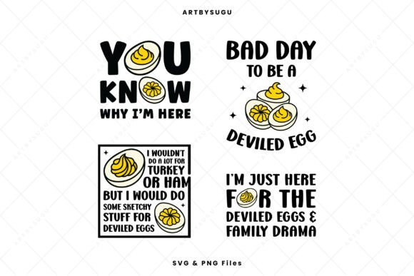 Funny Deviled Egg SVG Bundle Review