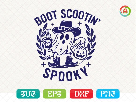 Funny Halloween Ghost Svg for Graphics and Crafts