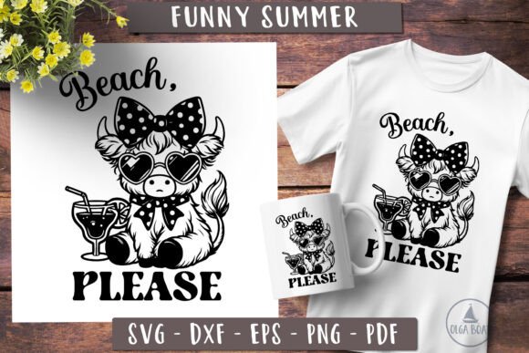 Funny Summer Beach Svg for Graphics and Crafts