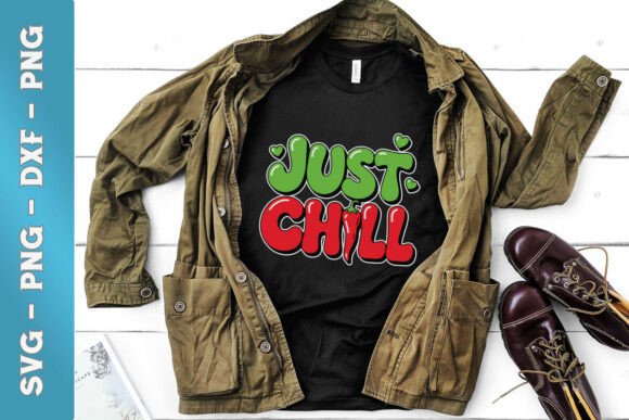 Just Chill Funny Chili Puns SVG for Crafts and Graphics